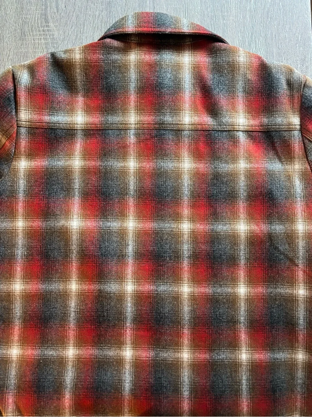 Pendleton Red Brown Plaid Performance Jacket